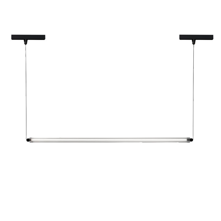 Faro NESO SLIM LUMINA 1200 1L Colgante horizontal negro 24W 2200K - Faro 64682141