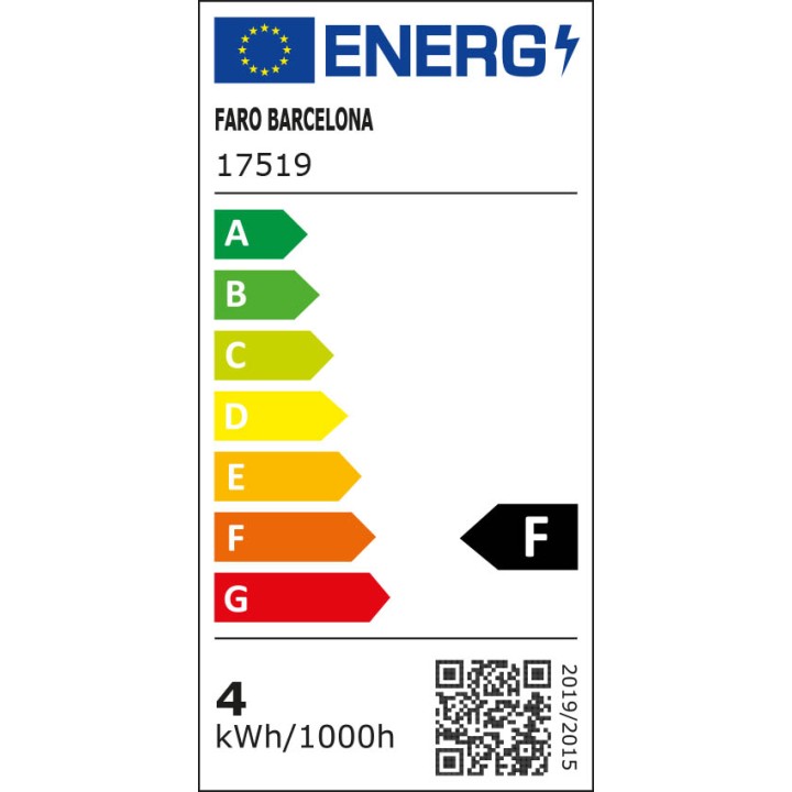 Faro Bombilla G45 E14 MATE LED 4,5W 2700K DIMABLE