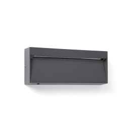 Faro DUNE R Aplique rectangular gris oscuro de 6W 4CCT para Exterior - Faro 71966