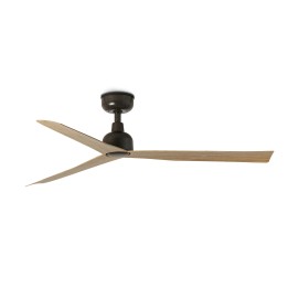 Faro MARINE M Ventilador de techo de techo marrón/roble IP44 - Faro 34371