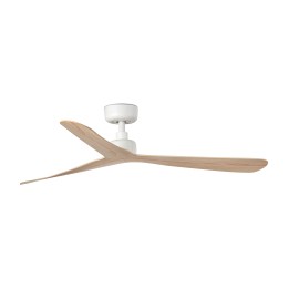 Faro ROCKER L Ventilador de techo blanco/fresno TUYA - Faro 34195WT