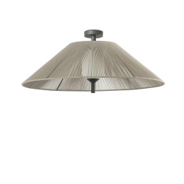 Faro SAIGON OUT C100 S Colgante fija beige para Exterior - Faro 71621-10
