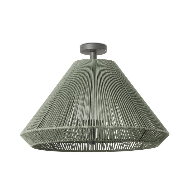 Faro SAIGON OUT C70 S Colgante fija verde para Exterior - Faro 71621-11