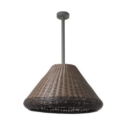 Faro SAIGON OUT W70 M Colgante fija marrón para Exterior - Faro 71622-07