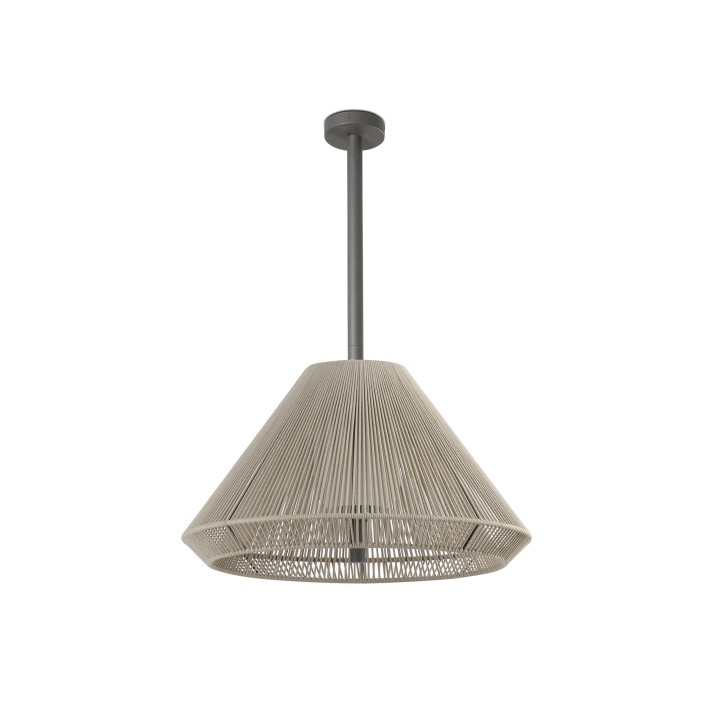 Faro SAIGON OUT C70 M Colgante fija beige para Exterior - Faro 71622-09