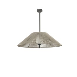 Faro SAIGON OUT C100 M Colgante fija beige para Exterior - Faro 71622-10