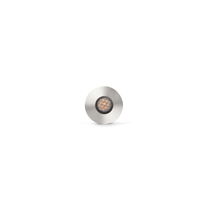 Faro GRUND Lámpara Empotrable blanco 1W 2700K 36º 24V para Exterior - Faro 70851