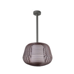 Faro NARA M Colgante fija marrón óxido 1xE27 para Exterior - Faro 72110-157