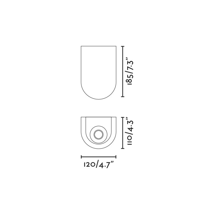 Faro IGLU Baliza gris para Exterior - Faro 75650