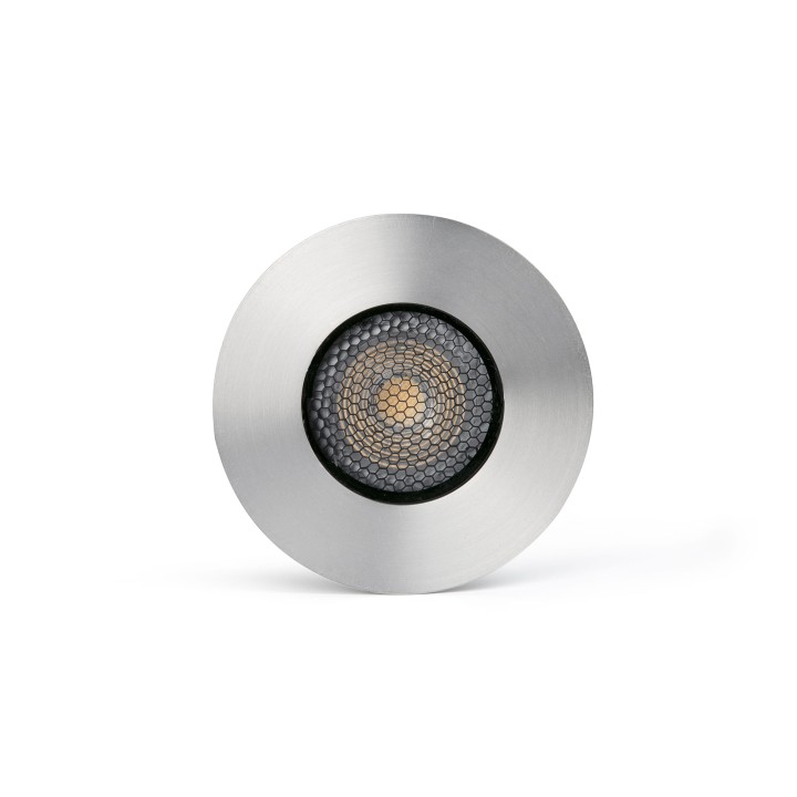 Faro GRUND Lámpara Empotrable aluminio 1xGU10 para Exterior - Faro 70870