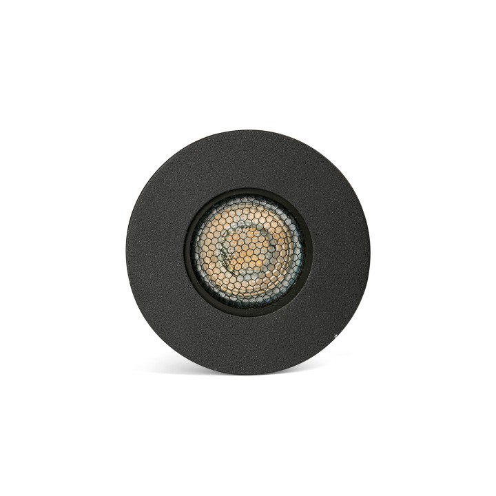 Faro GRUND Lámpara Empotrable negro anodizado GU10 para Exterior - Faro 70871