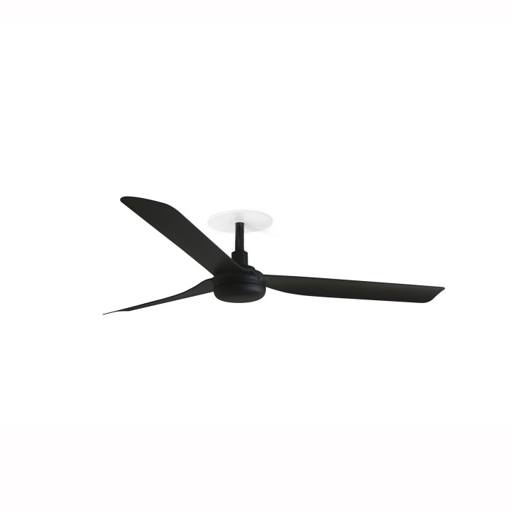 Faro PUNT RECESSED M Ventilador de techo negro - Faro 33815R