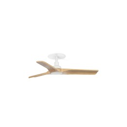 Faro HEYWOOD RECESSED LED S Ventilador de techo blanco/pino - Faro 33805R