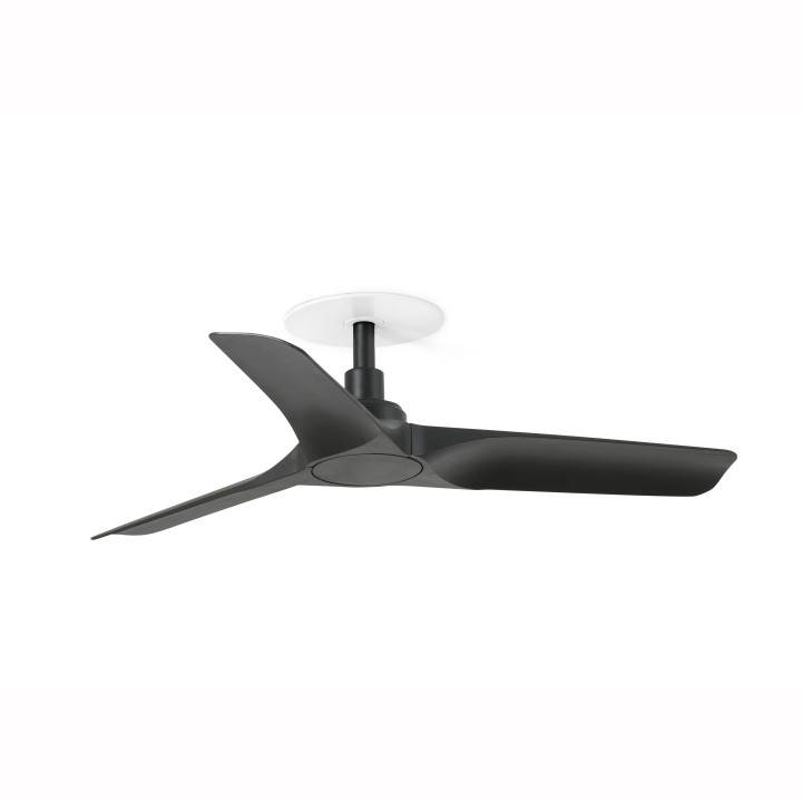 Faro HEY RECESSED LED S Ventilador de techo negro - Faro 33825R