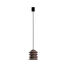 Faro TOBA Colgante con florón marrón para Exterior - Faro 72126-165