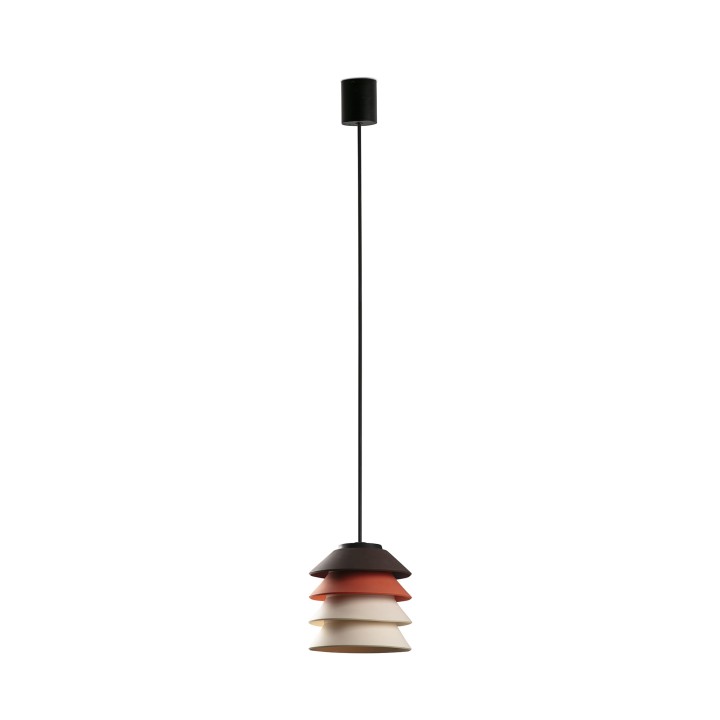 Faro TOBA Colgante con florón multicolor para Exterior - Faro 72126-167