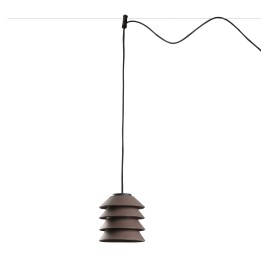 Faro TOBA Sistema colgante marrón para Exterior - Faro 72127-165