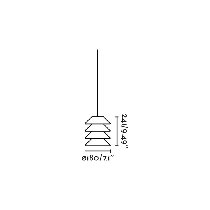 Faro TOBA Sistema colgante multicolor para Exterior - Faro 72127-167