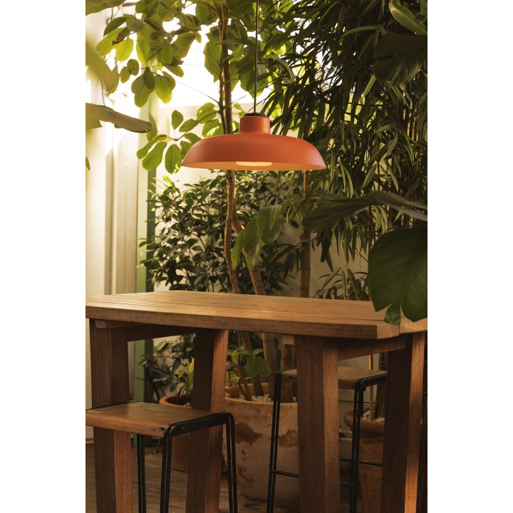 Faro SAGA Colgante con florón naranja para Exterior - Faro 72126-172