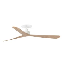 Faro ROCKER RECESSED L Ventilador de techo blanco/fresno - Faro 34195R