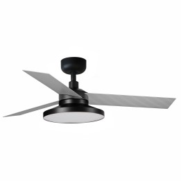 Faro CRUISER TAK S Ventilador de techo negro/aluminio 3000K - Faro 342852N