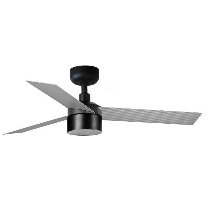 Faro CRUISER TEK S Ventilador de techo negro/aluminio 4000K - Faro 342853C