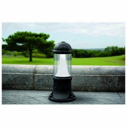Baliza para Exterior SAURO IP55 GX53 7W 50cm Negro