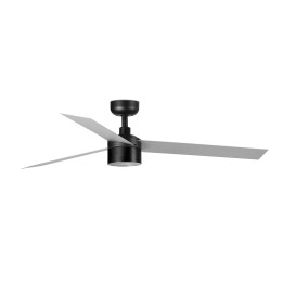 Faro CRUISER TEK L Ventilador de techo negro/aluminio 2700K - Faro 342863W