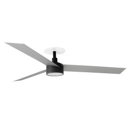 Faro CRUISER RECESSED L Ventilador de techo negro/aluminio SWT - Faro 34286R1S