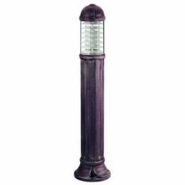 Baliza para Exterior SAURO IP55 E27 100W 110cm Negro
