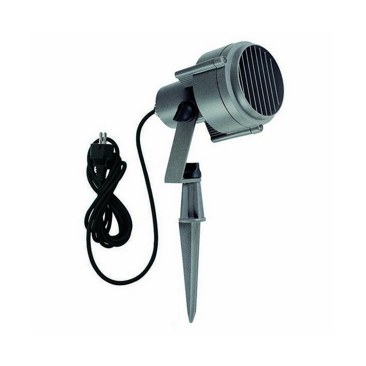 Proyector de Exterior SPARK IP54 E27 75W reja Antracita