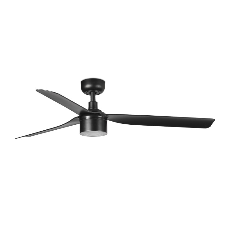 Faro PUNT TEK M Ventilador de techo negro 2700K - Faro 338153W