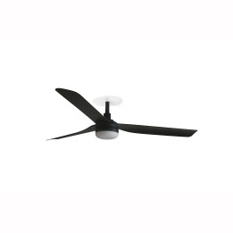 Faro PUNT RECESSED M Ventilador de techo negro 20W SWT - Faro 33815R1S