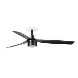Faro PUNT RECESSED TEK M Ventilador de techo negro 4000K - Faro 33815R3C