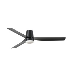 Faro PUNT TUB M Ventilador de techo negro 20W SWT - Faro 338301S