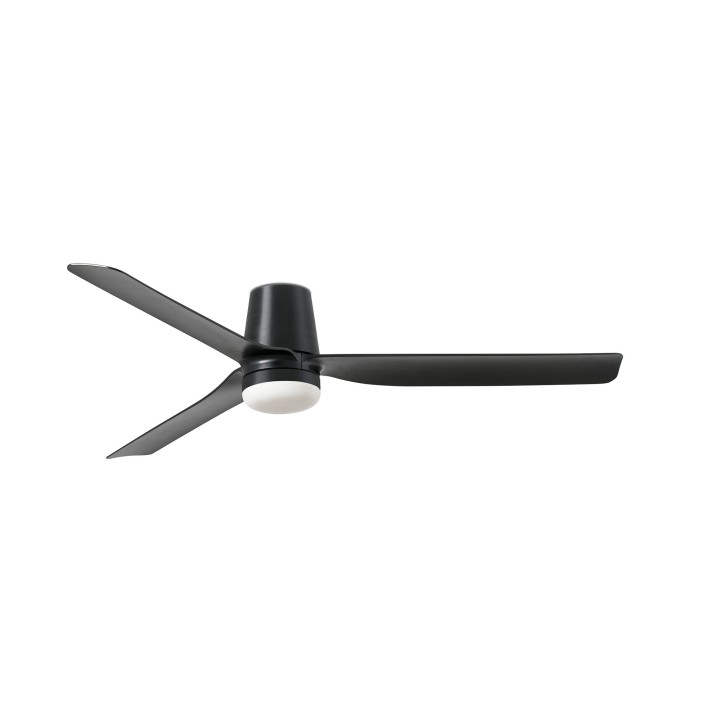 Faro PUNT TUB M Ventilador de techo negro 20W SWT - Faro 338301S