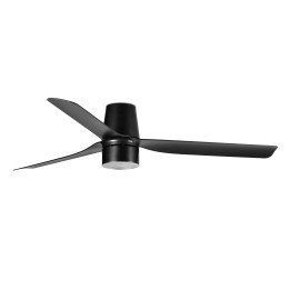 Faro PUNT TUB TEK M Ventilador de techo negro 4000K - Faro 338303C