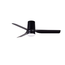Faro MINI PUNT TUB S Ventilador de techo negro 20W TUYA SWT 0-10V - Faro 33834WT1S