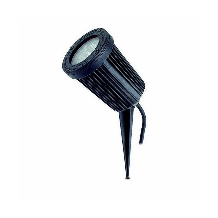 Proyector de Exterior con piqueta TIR IP66 GU10 50W Gris