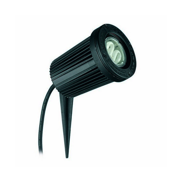 Proyector de Exterior con piqueta TIR IP66 GU10 7W Gris