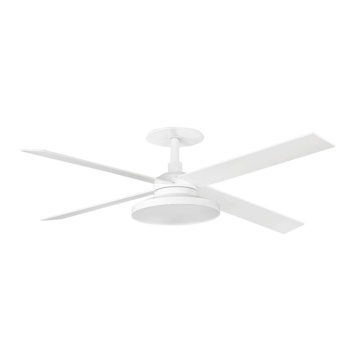 Faro RUDDER RECESSED TAK 4 L Ventilador de techo blanco/fresno 3000K - Faro 34355R2N