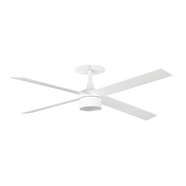 Faro RUDDER RECESSED TEK 4 L Ventilador de techo blanco/fresno 3000K - Faro 34355R3N