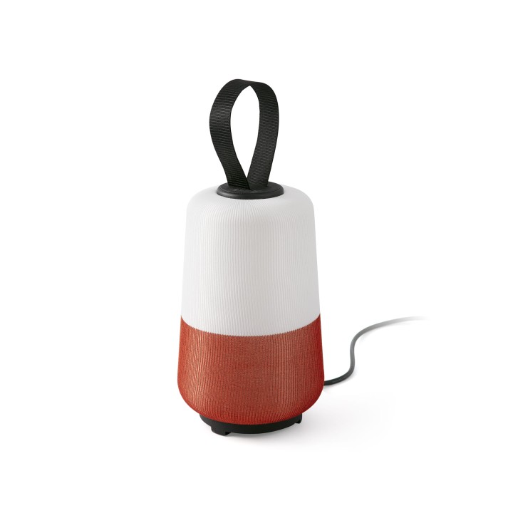 Faro MUNA Portátil blanco/naranja para Exterior - Faro 72151