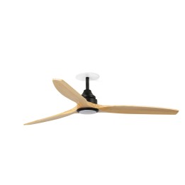 Faro ALO RECESSED L Ventilador de techo negre/pino Wall Control SWT - Faro 33719DCSR