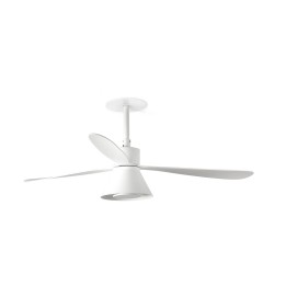Faro AMELIA L RECESSED Ventilador de techo blanco/blancas Wall Control CCT - Faro 33760R1T
