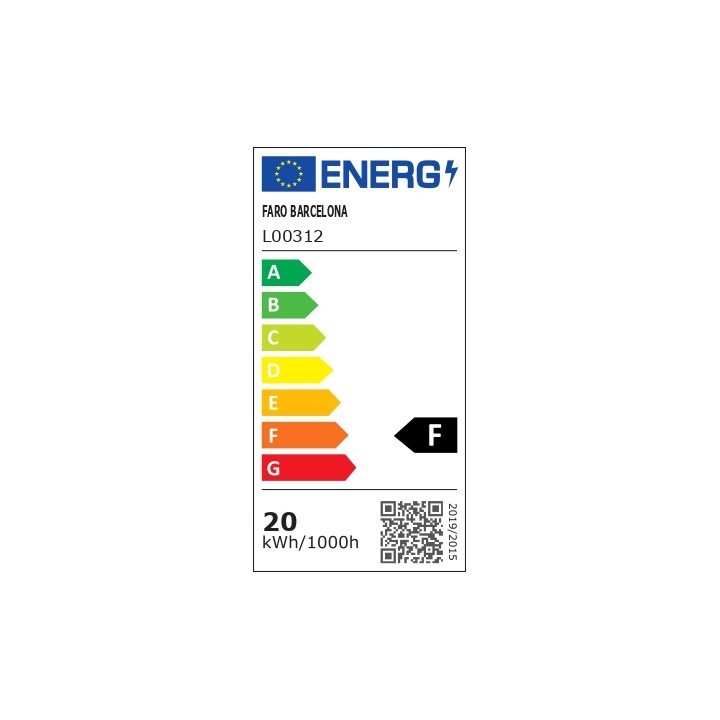 Faro AMELIA L RECESSED Ventilador de techo blanco/blancas Wall Control CCT - Faro 33760R1T