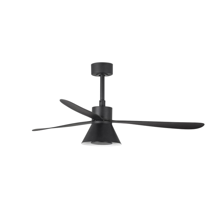 Faro AMELIA L Ventilador de techo negro/negras Wall Control CCT - Faro 33761WT1T