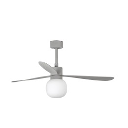 Faro AMELIA BALL Ventilador de techo gris Wall Control 2700K - Faro 337622W