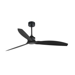 Faro JUST FAN M Ventilador de techo negro mate TUYA - Faro 32100WT