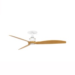Faro JUST FAN RECESSED M Ventilador de techo blanco/arce - Faro 32110R